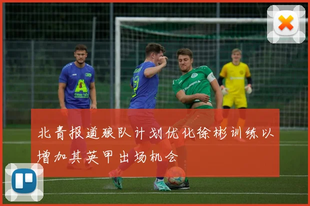 北青报道狼队计划优化徐彬训练以增加其英甲出场机会
